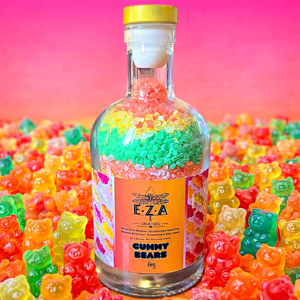 Sel de bain - GUMMY BEARS détente 🧡💚❤️💛 •
