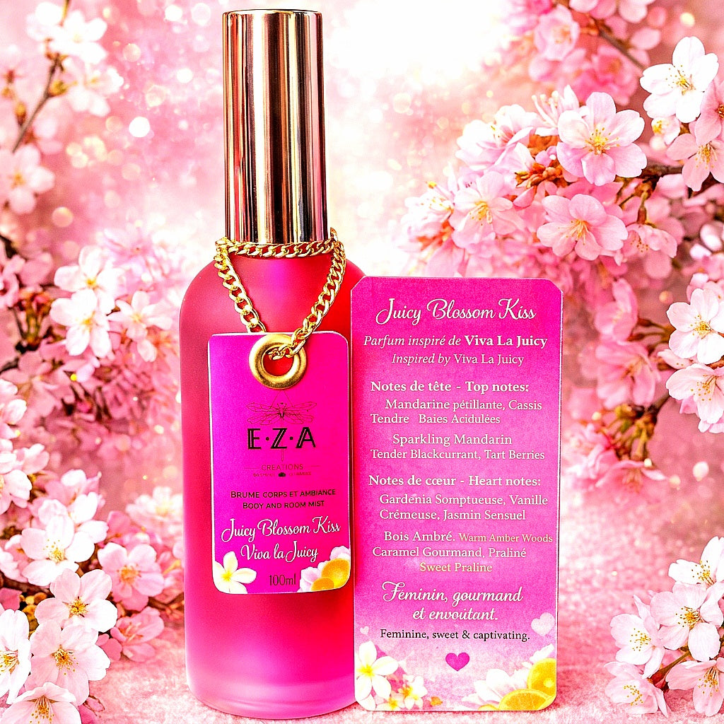 Parfum Juicy Blossom Kiss - Dupe Inspiré de Viva La Juicy 🌸 •