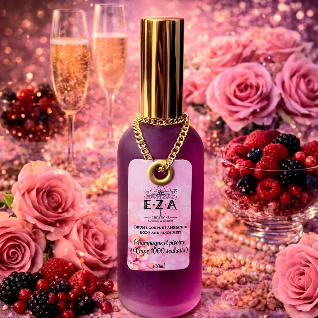 Parfum inspiré du "A thousand wishes de BBW" 🌸 Pivoine et champagne •