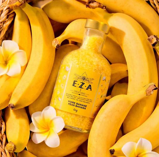 Sel de bain - Poire banane 🍐🍌 •