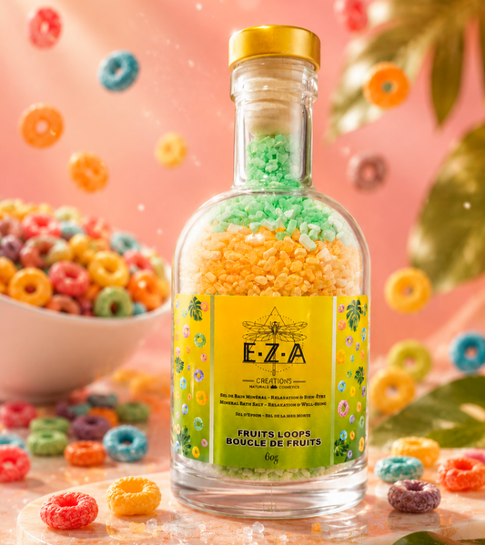 FRUIT LOOPS sel de bain 💚🧡💛💜🩷💙 •