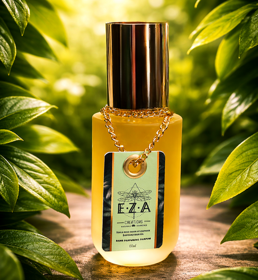 Huile naturelle peau & cheveux sensible - sans parfum 🌿 •