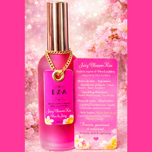 Parfum Juicy Blossom Kiss - Dupe Inspiré de Viva La Juicy 🌸 •