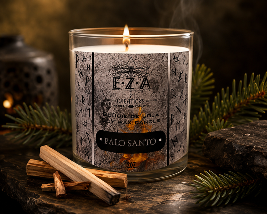 Bougie Palo Santo 🌲 •