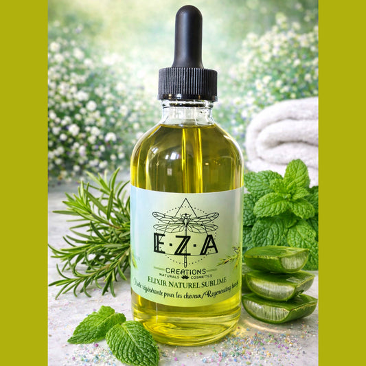 ÉLIXIR NATUREL SUBLIME - Huile régénérante pour cheveux 🌿 •