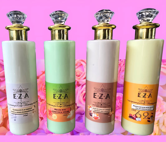 Crème hydratante légère pour le corps •