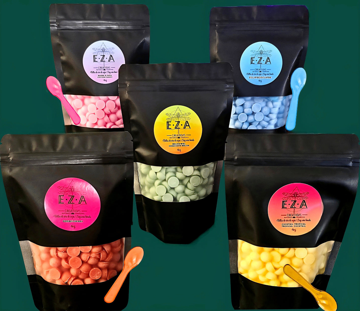 Billes de cire de soja • 4oz -