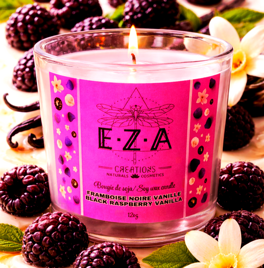 Framboise noire & vanille 💜 •