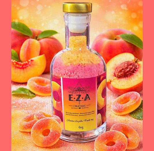 BONBON PÊCHE Sel de bain 🧡 •